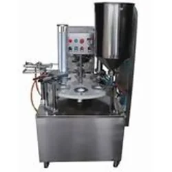 Commercial Automatic Plastic Cup Filling And Sealing Machine